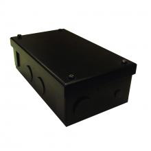  NETB-2 - Metal Enclosure Box for 150W Electronic Transformer, Black Finish
