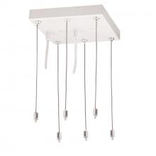  NPDBL-PKW - Pendant Mounting Kit with Canopy for LED Back-Lit Panels, White Finish