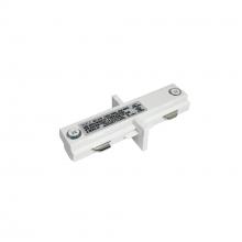  NT-2310W - Straight Connector, 2 Circuit Track, White
