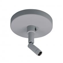  NT-349S - Sloped Ceiling Adapter, 1 or 2 Circuit Track, Silver