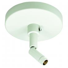  NT-349W - Sloped Ceiling Adapter, 1 or 2 Circuit Track, White