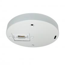  NT-379W - Round Monopoint Canopy for Aiden Track Head (NTE-850), White