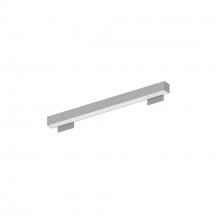  NWLIN-21030A/L4-R4 - 2' L-Line LED Wall Mount Linear, 2100lm / 3000K, 4"x4" Left Plate & 4"x4" Right