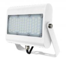  LF3-WH-30WW-TR - SLIM LED FLOOD, 100~277V, 30W, 1500LM, 3000K, White, Trunnion, IP65, UL, DLC