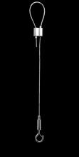  SCL-GS220 - ADJ. 20FT 5/64in SINGLE SUSPENSION CABLE WITH HEAVY DUTY HOOK, LOOP GRIPPER ON TOP