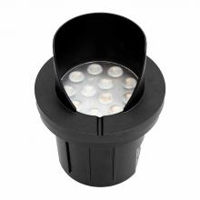  WLL-181-30K-BK - INTEGRATED LED WELL LIGHT SHROUD 12-24V AC/DC 6W 30K - BLACK