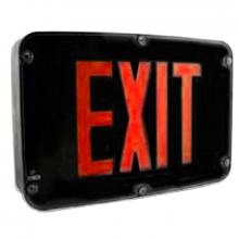  XTN4X-1RB - NEMA 4X RATED LED EXIT SIGN, SINGLE FACE, RED BLACK