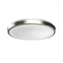  FSL-15-MCT5 - 15in LED SINGLE RING FLUSH MOUNT 24W 1800LM 5CCT 27/30/35/40/50K 120V R80 DIM ES, ETL, FCC, BN