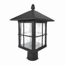  PML-MCT-BK - LED POST MOUNT LANTERN (MULTI COLOR TEMPERATURE)