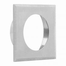  IGL-3W-TRM-SS-SQR - Square Stainless Steel Trim with Round hole, Brushed