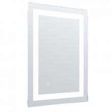  LMIR-18-2436-MCT-DF - LED MIRROR 24x36x1.37in, 120V, 24W, 27-65K CCT CRI>90, DIM., WITH DEFORGER