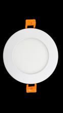  RSL4-MCT5 - 4"" ROUND MULTI-COLOR TEMP. SLIM RECESSED LIGHT, 9W, 630LM ,2700K 3000K 3500K 4000K 5000K