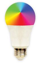  TC-A19-9W-RGBW-WIFI - BLUETOOTH WG APP COMPATIBLE RGBW A19 Lamp