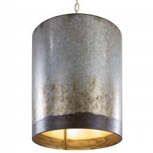  323P03OG - Cannery 3-Lt Pendant - Ombre Galvanized