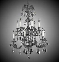  CH2006-A-01G-PI - 5+5 Light Finisterra Chandelier