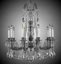  CH2054-A-01G-PI - 10 Light Finisterra with draping Chandelier