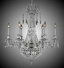  CH2141-P-01G-PI - 6+ 3 Light Finisterra Chandelier