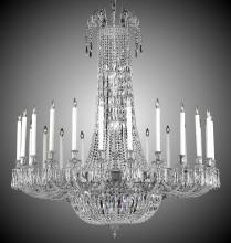  CH2344-P-01G-PI - 24 Light Extended Finisterra Chandelier