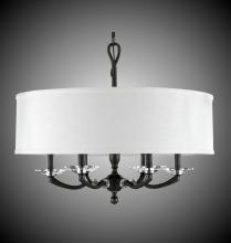  CH5425-32G-36G-ST-GL - 24 inch Kensington Drum Shade Chandelier