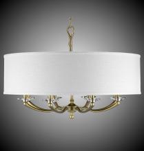  CH5427-32G-36G-ST-GL - 32 inch Kensington Drum Shade Chandelier