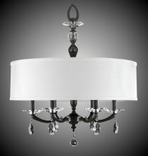  CH5485-O-32G-36G-ST-GL - 24 inch Kensington Empire Drum Shade Chandelier