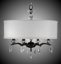  CH5604-G-32G-36G-ST-GL - 28 inch Kaya Drum Shade Chandelier