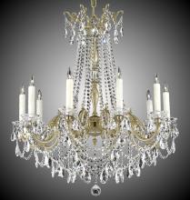  CH9285-A-01G-PI - 10 Light Crystella Chandelier