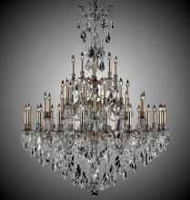  CH9324-ALN-21S-PI - 45 Light Elise Chandelier