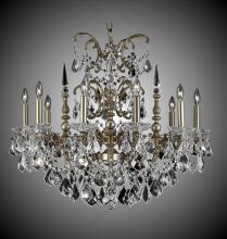  CH9381-A-01G-PI - 10 Light Venetian Chandelier