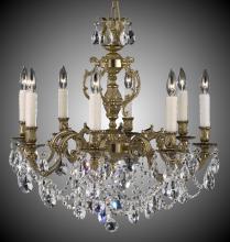  CH9542-A-21S-PI - 8 Light Rosetta Chandelier