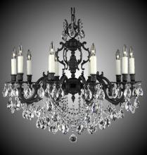  CH9578-A-01G-PI - 10 Light Rosetta Chandelier