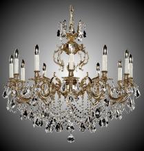  CH9579-A-01G-PI - 12 Light Rosetta Chandelier