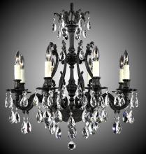  CH9632-A-01G-PI - 8 Light Chateau Chandelier