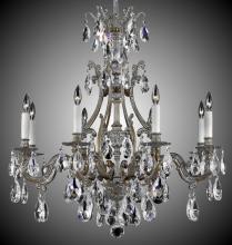  CH9633-A-01G-PI - 8 Light Chateau Chandelier