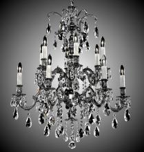  CH9724-A-01G-PI - 6+6 Light Marlena Chandelier