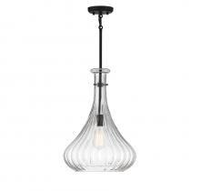  7-2265-1-89 - Bristo 1-Light Pendant in Matte Black