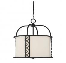  7-8202-3-89 - Rockford 3-Light Pendant in 
Matte Black