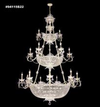  94115GA22-55 - Princess Entry Chand. w/18 Lights; Gold Accents Only