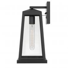  E10024-001 - Edisto 15 In 1-Light Matte Black Painted Outdoor Wall Sconce Lamp