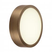  W23564BP6 - Aperture 12-Watt Bronze Finish Integrated LEd Circle Wall Sconce / Ceiling Light 6 in. Dia x 1.5 in.