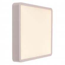  W23568MW7 - Aperture 18-Watt Matte White Finish Integrated LEd Square Wall Sconce / Ceiling Light 7 in. L x 7 in