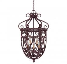  3P-8295-6-52 - Bellingham 21" 6 Light Cage Foyer