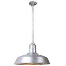  H-QSN15116-SA-96/QSN24ST3-96/QSNHDSMC-96 - 16" Ceiling Stem Light