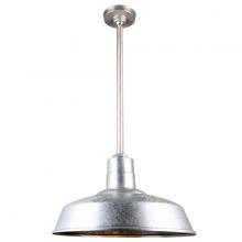  H-QSN15118-SA-96/QSN24ST3-96/QSNHSC-96 - 18" Ceiling Stem Light