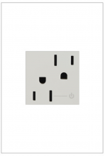  ARCH152W10 - adorne? 15A Tamper-Resistant Half-Controlled Outlet, White