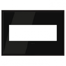  AWC3GBLN4 - Adorne® Black Nickel Three-Gang Screwless Wall Plate