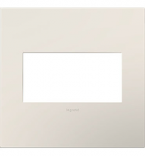  AWP2GLA4 - adorne? Satin Light Almond Two-Gang Screwless Wall Plate