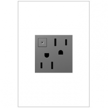  ARPS152M4 - adorne? 15A Energy-Saving On/Off Outlet, Magnesium