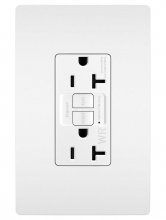  2097TRWRWCCD4 - radiant? Spec Grade 20A Weather Resistant Self Test GFCI Receptacle, White