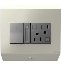  APCB6TM2 - Control Box with Paddle Dimmer and 15A GFCI